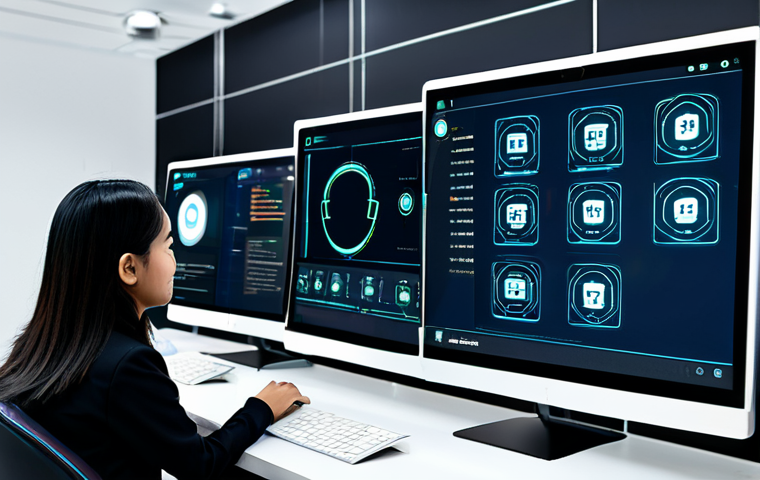 네트워크 보안 모니터링을 위한 적절한 인프라 구축 - Cyber Threat Landscape in Malaysia**

A network map overlayed with digital threat icons (malware, ph...